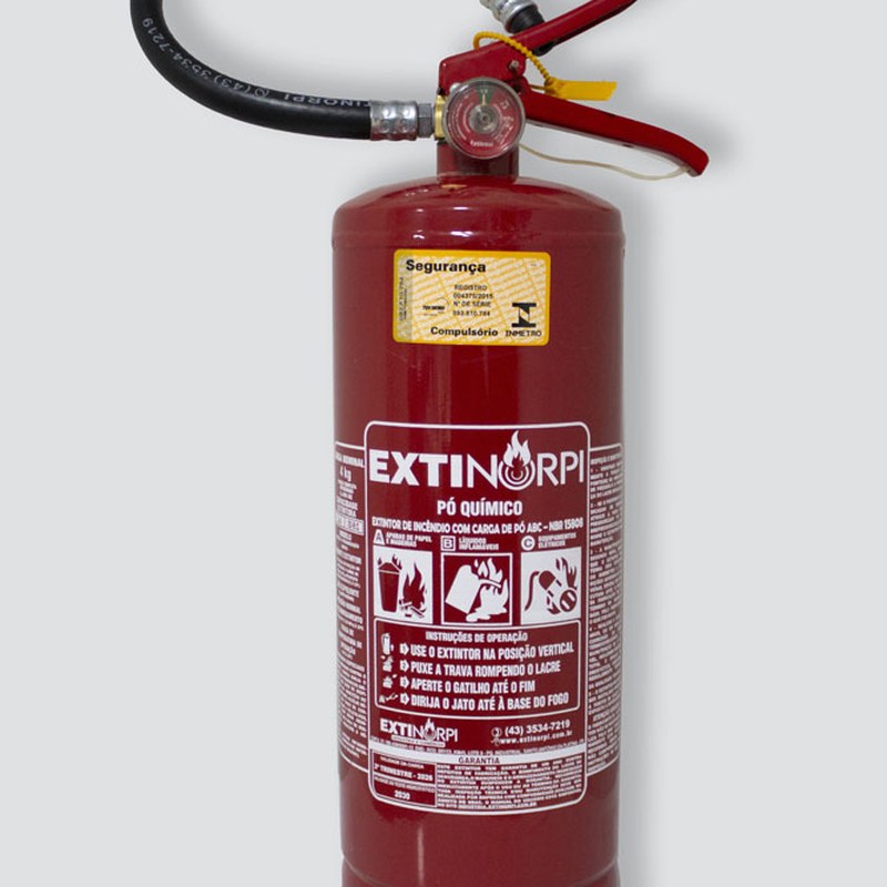 Extintor ABC 4 Kg