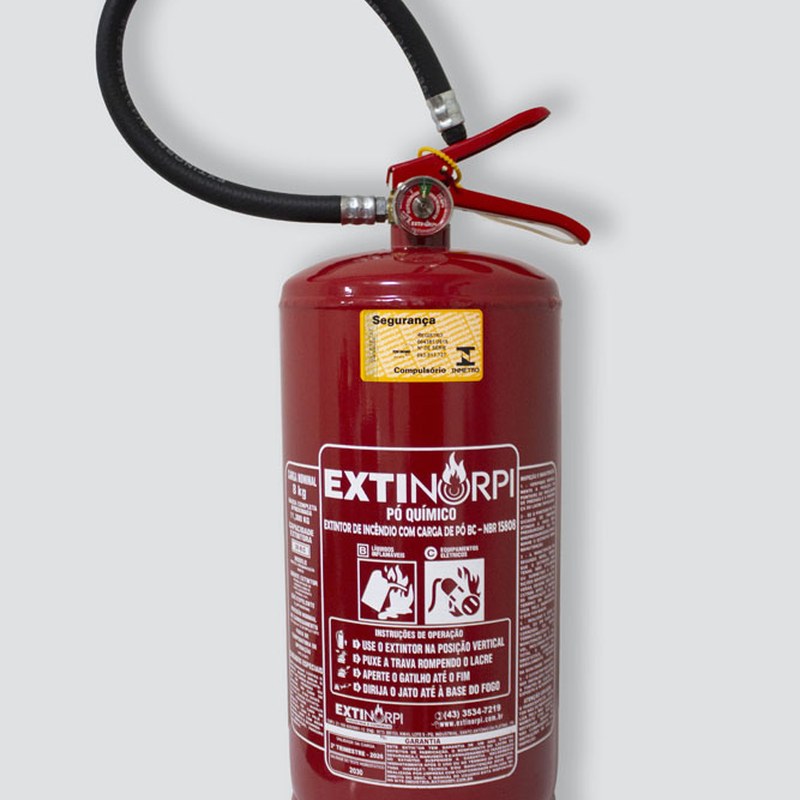 Extintor BC 8 Kg